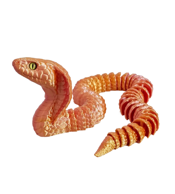Cobra articulé orange